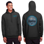 Unisex Winter 2021  Black/Teal Highbrow Hoodie