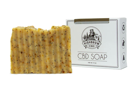 Citrus Scrub CBD Soap