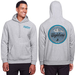 Unisex Winter 2021  Athletic Grey/Teal Highbrow Hoodie